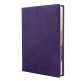 Щоденник А5 OPTIMA недатований Fantazy кліт. крем блок фіолетовий O25404-12