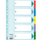Розподілювачі картон А4 Esselte Mylar 1-5 розд 100160