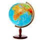 Глобус настільний 42см GLOWALA на дер ножке фізичний 8115
