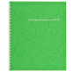 Зошит спіраль В5 80арк BUROMAX Barocco кл. Салатовий BM.2419-615