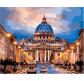 Картина по номер. на холсті 40*50см Бебилон Турбо VP648 Собор святого Петра