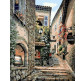 Картина по номер. на холсті 40*50см Бебилон Турбо VP667 Лестницы старого города
