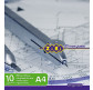Міліметровий папір А4 ZiBi 10арк блакитна ZB.1930