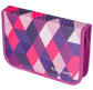 Пенал 1М с наповн. Herlitz 11438496P Purple Checked 24 пред.