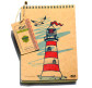 Блокнот спіраль А5 70арк KIRIsketch картон 2мм, Маяк BKP-122003-MA