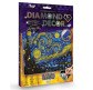 Набір для творчості DankoToys DT DD-01-06 Diamond Decor Картина зі стразами Зоряна ніч