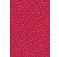 Папір для скрапбукінга Heyda А4 220г/м2 204772262 з тисненням 'Мілан' червоний