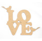 Заготовки для декорування Rosa Talent (МДФ) напис LOVE 25*20см 287008