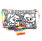 Набір для творчості DankoToys DT CCL-02-05 Пенал - розмальовка My Color Clutch
