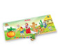 Гра Вундеркінд Рамки-вкладинки 10*29см 'Курочка Ряба' методіка Монтессорі РВ-035