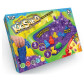 Ігровий пісок (кінетичний) DankoToys KidSand 3кол по 400гр + 8 формочек і пісочниця KS-02-02