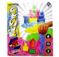 Ігровий пісок (кінетичний) DankoToys KidSand 4кол по 100гр + 3 формочки KS-04-01