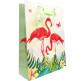 Пакет подарунковий паперовий TUKZAR 42*30*12см Фламінго, 4 диз. XM-2057(L)