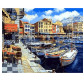 Картина по номер. на холсті 40*50см Бебилон Турбо VP1064 Лодочный причал