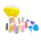 Маса для ліплення PlayDough 12кол. у  відерці, з формочками 478