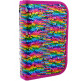 Пенал 1М 1 Вересня Yes Sequins з 2 отворотами б/н 532425
