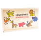 Гра настільна Camis Доміно дитяче, Тварини, дерево 313010/8009-2/2008-109