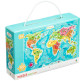 Гра dodo пазли 100ел 300123 Мапа Світу (англ) 46*64см