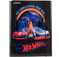 Папка-короб А4 на гумках Kite картон  ДЛЯ ТРУДА Hot Wheels HW19-213