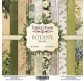Набір паперу для скрапбукінгу Фабрика Декору FDSP-02018 Botany summer 20*20см 10арк 200г/м2