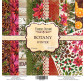 Набір паперу для скрапбукінгу Фабрика Декору FDSP-02021 Botanica winter 20*20см 6+4арк + бонус 200г/м2