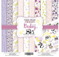 Набір паперу для скрапбукінгу Фабрика Декору FDSP-02024 My little baby girl 20*20см 10арк + бонус 200г/м2
