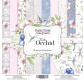 Набір паперу для скрапбукінгу Фабрика Декору FDSP-01041 Tender orchid 30,5*30,5см 10арк + бонус 200г/м2