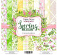 Набір паперу для скрапбукінгу Фабрика Декору FDSP-01045 Spring blossom 30,5*30,5см 10арк + бонус 200г/м2