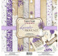 Набір паперу для скрапбукінгу Фабрика Декору FDSP-02064 Lavender Provence 20*20см 10арк + бонус 200г/м2