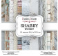Набір паперу для скрапбукінгу Фабрика Декору FDSP-04005 Shabby texture 30,5*30,5см 12арк 175г/м2