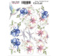 Стікери для творчості Фабрика Деккору №009 Tender orchid-2 FDSTK-009