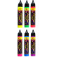 Контурна фарба з 3D ефектом 25мл Santi Liquid neon gel 7412**