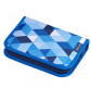 Пенал 1М с наповн. Herlitz 50021031 Cubes Blue 31 пред.