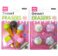 Гумка-ластик 3D Eraser Набір 4шт Dessert мікс №8344