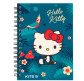 Блокнот спіраль А6 80арк. Kite Hello Kitty HK19-226