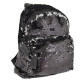 Рюкзак (ранець) м'який 1Вересня Yes 557655 Black GS-03 з паєтками 32*26*13см