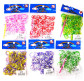 Гумки для плетіння Rainbow Loom 200шт. 1/2 Колір асорті +гачок RB-200-9