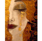 Картина по номер. на холсті 40*50см Бебилон Турбо VP1189 Золотая леди