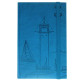 Блокнот 13*21см 96арк KIRIsketch екошкіра, Одеса, маяк 7709**