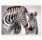 Картина по номер. на холсті 20*30см Josef Otten RAS2023_O Зебри