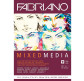 Склейка-блок FABRIANO mixed media А3 (29,7*42см) 40арк 250г/м2 для змішаних технік 19100382