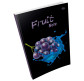 Блокнот А5 40арк. Profiplan Frutti note Violet чистий лист 902682