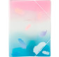 Папка А4 Axent на гумках Colourful Feather-01 1507-91-A