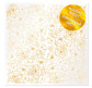 Ацетатний лист 30,5*30,5см Фабрика Декору з фальгуванням FDFMA-1-011 Golden Pion