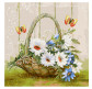 Картина по номер. на холсті 40*40см Идейка КН2090 Кошик щастя
