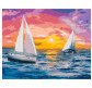 Картина  по номер. на холсті 40*50см Идейка КН2731 Зустрічаючи світанок
