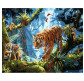 Картина по номер. на холсті 40*50см Никитошка GX33201 Тигряче сімейство у джунглях