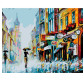 Картина по номер. на холсті 40*50см NEW WORLD TC3035 Дощова вулиця