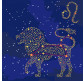 Картина по номер. на холсті 50*50см Идейка КН9504 Зоряний знак Лев