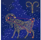 Картина по номер. на холсті 50*50см Идейка КН9508 Зоряний знак Овен